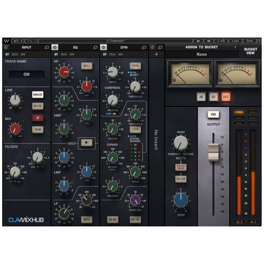 Waves CLA MixHub Analog Modeled Channel Strip Plug-in Wavy Pro Audio