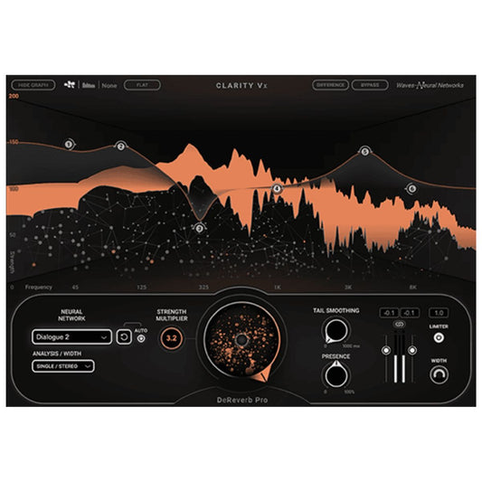 Waves Clarity Vx DeReverb Pro Plug-in Wavy Pro Audio