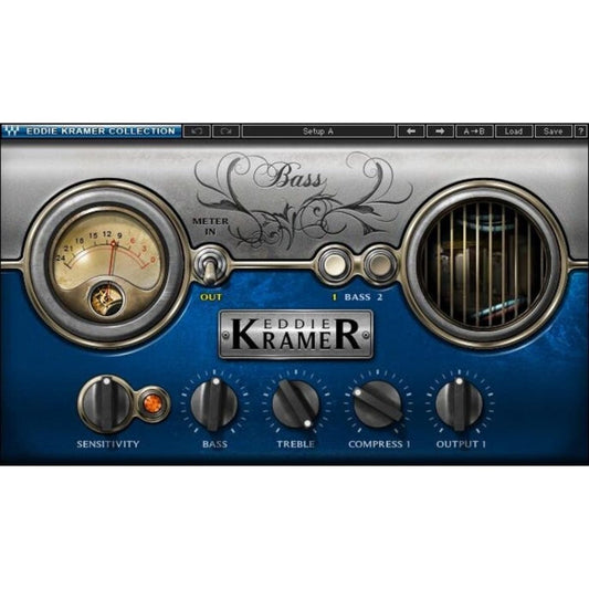 Waves Eddie Kramer Bass Channel Plug-in Wavy Pro Audio