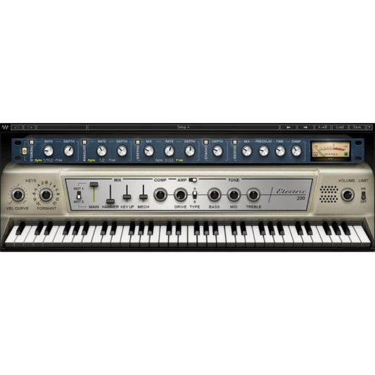 Waves Electric 200 Piano Plug-in Wavy Pro Audio