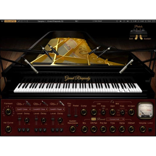 Waves Grand Rhapsody Piano Plug-in Wavy Pro Audio