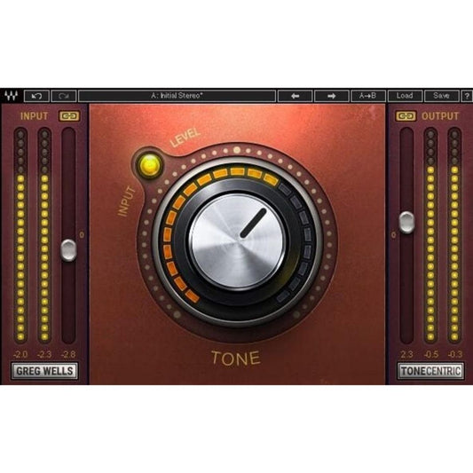 Waves Greg Wells ToneCentric Plug-in Wavy Pro Audio