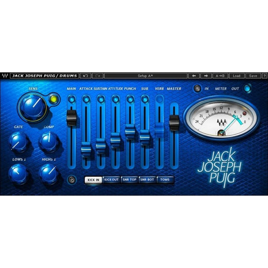 Waves JJP Drums Plug-in Wavy Pro Audio