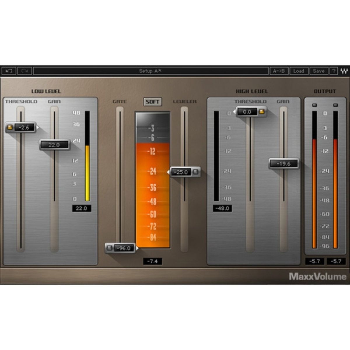 Waves MaxxVolume Plug-in Wavy Pro Audio