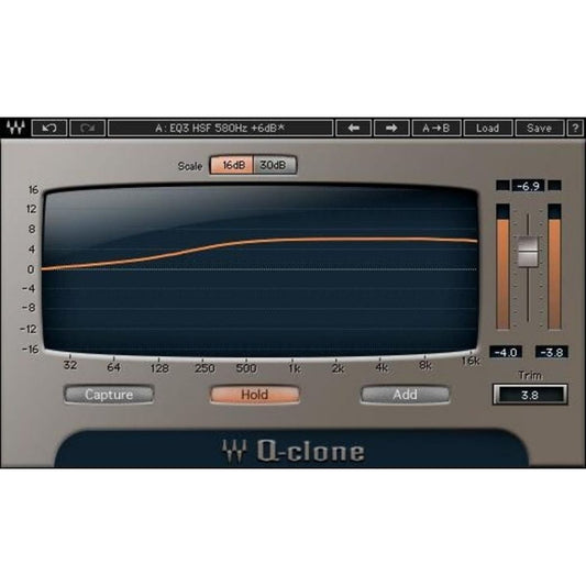 Waves Q-Clone Equalizer Plug-in Wavy Pro Audio