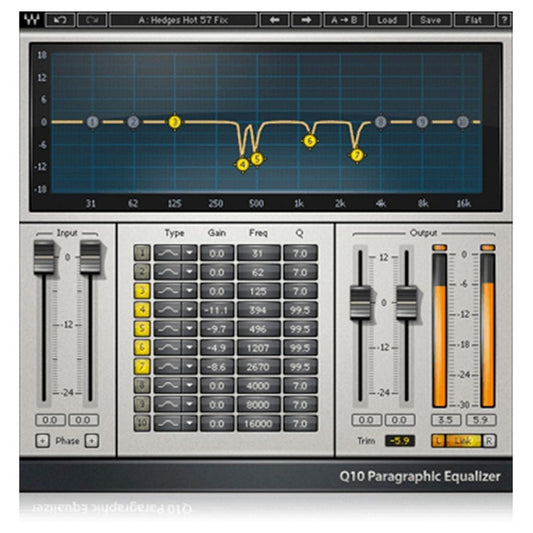 Waves Q10 Equalizer Plug-in Wavy Pro Audio