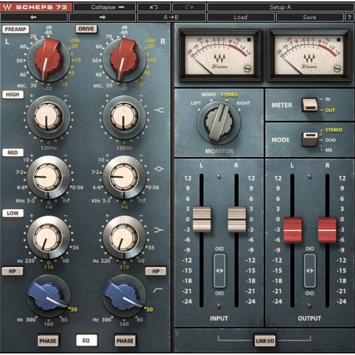 Waves Scheps 73 3-band Equalizer Plug-in Wavy Pro Audio