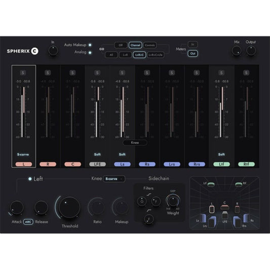 Waves Spherix Immersive Compressor and Limiter Plug-in Wavy Pro Audio