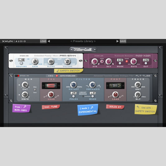 Xhun Audio FilterCult Plug-in Virtual Instrument Plug-in