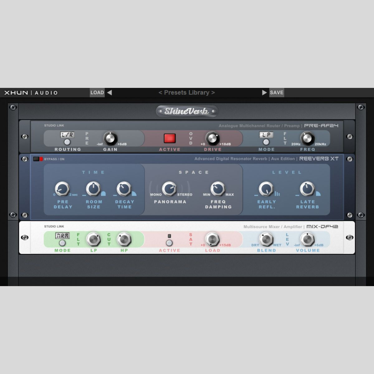 Xhun Audio ShineVerb Virtual Instrument Plug-in