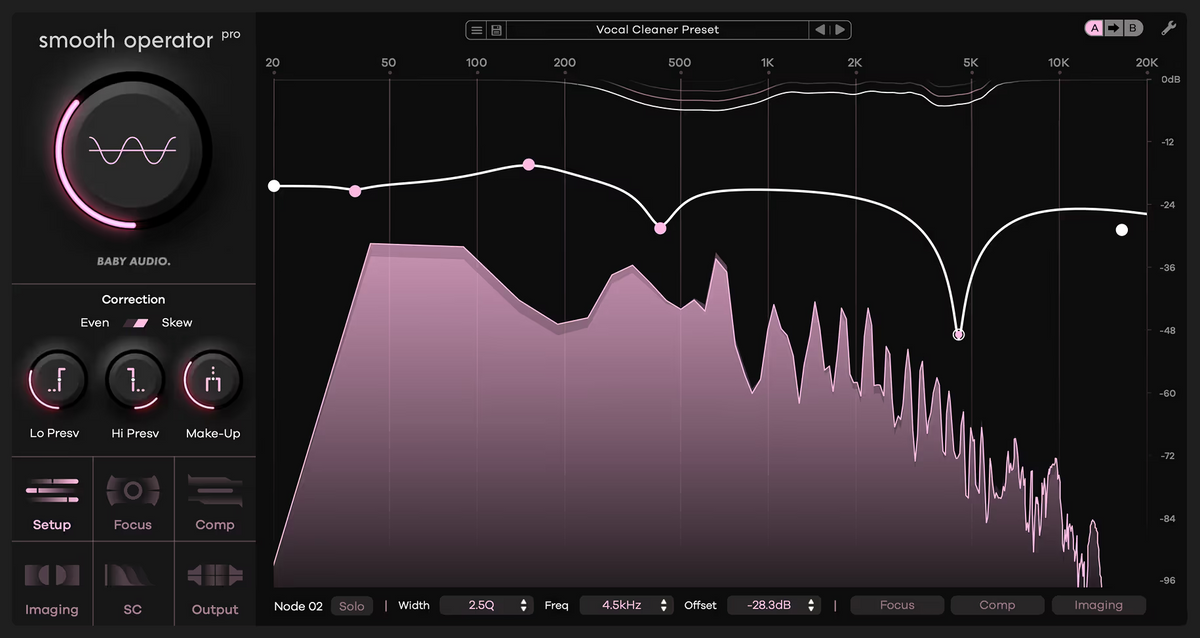 Baby Audio Smooth Operator Pro plug-in interface