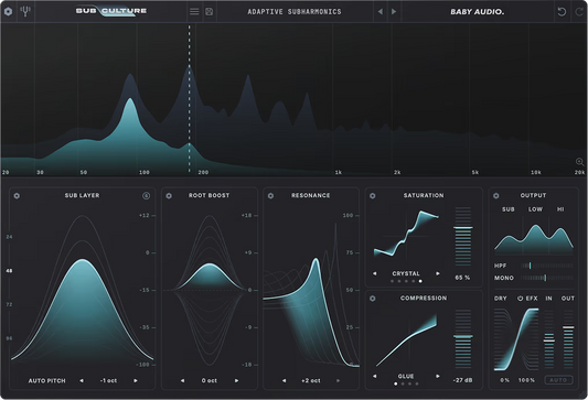 Baby Audio SubCulture official plug-in artwork