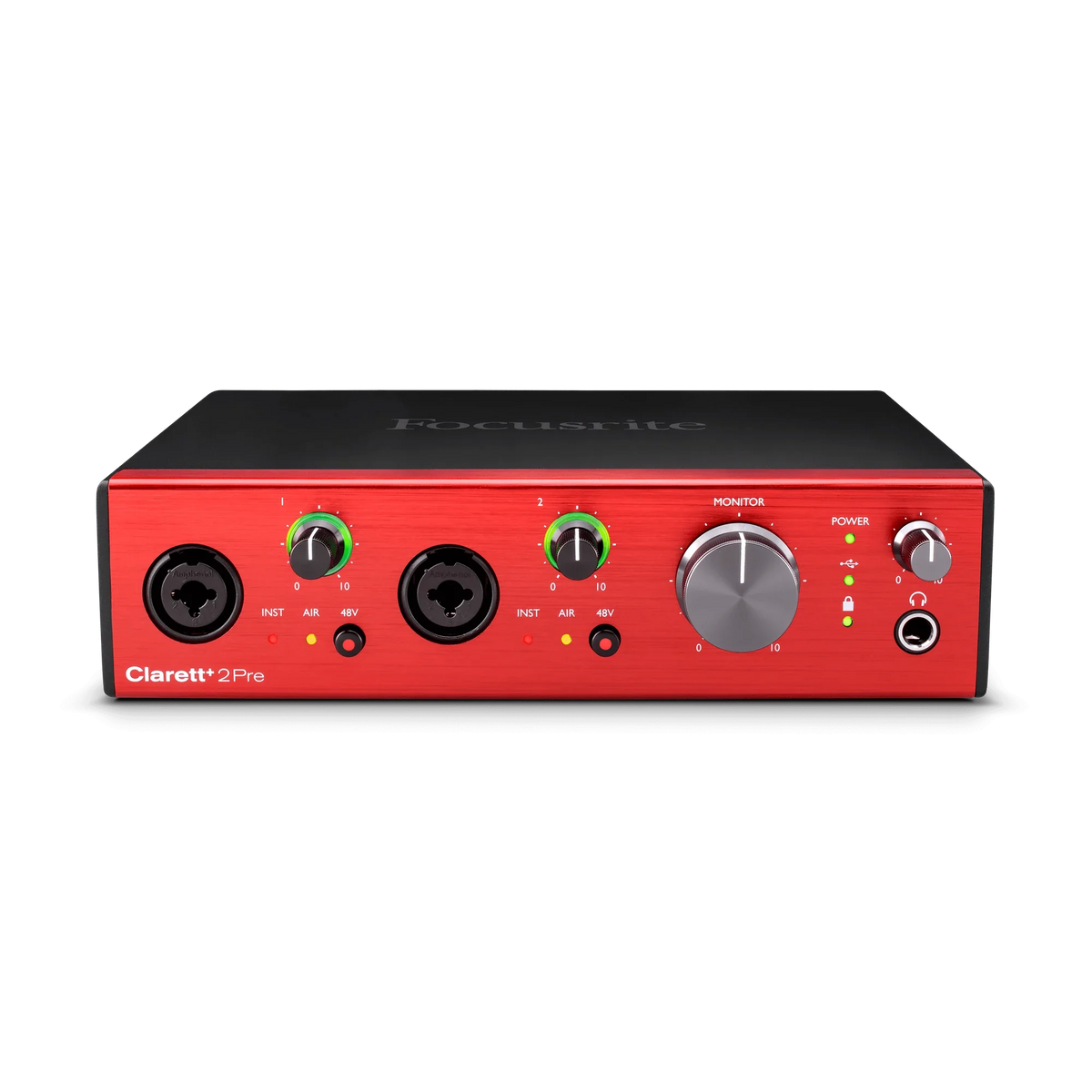 Focusrite Clarett+ 2Pre — official high-resolution Focusrite image 1