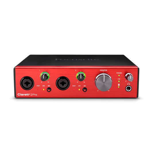 Focusrite Clarett+ 2Pre — official high-resolution Focusrite image 1