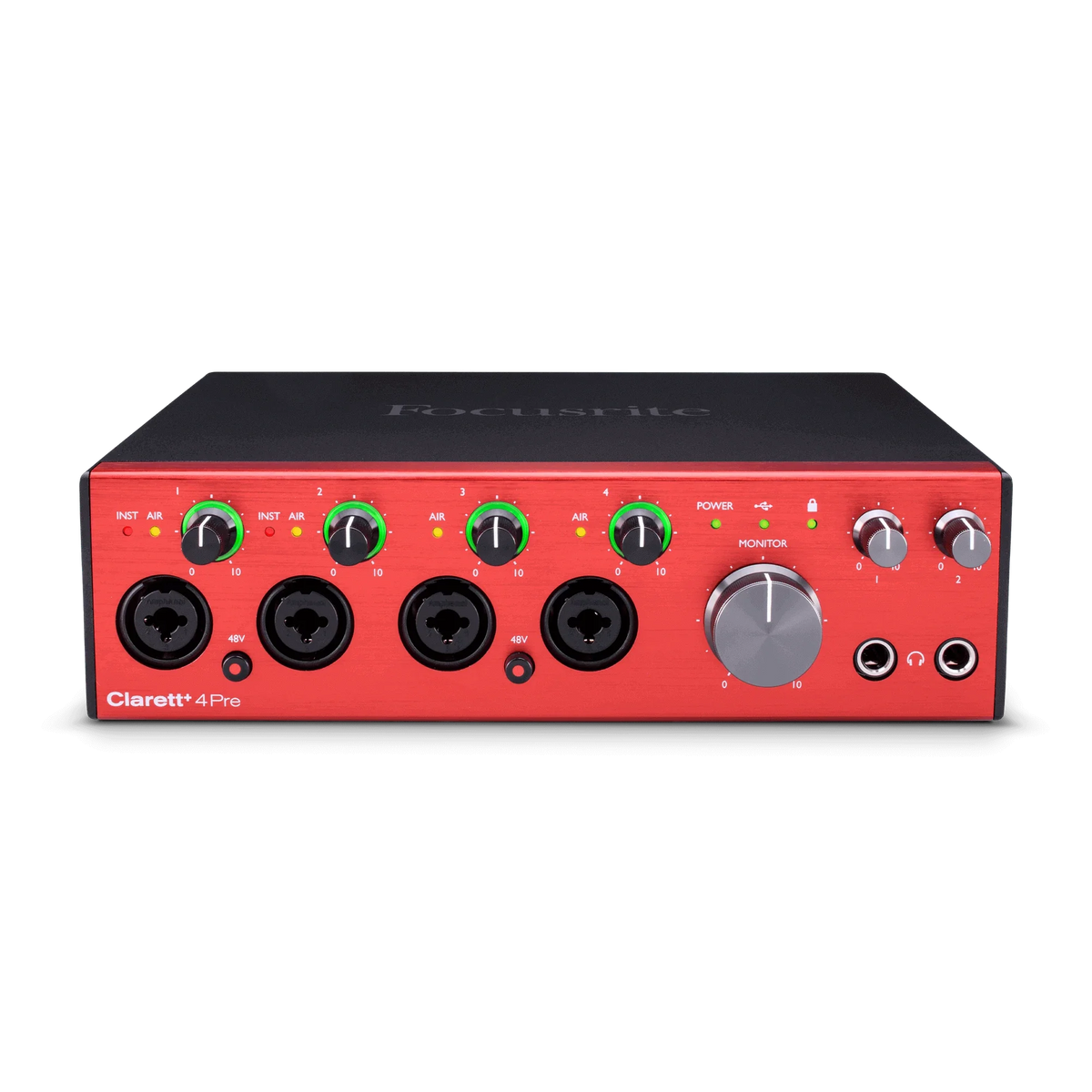 Focusrite Clarett+ 4Pre — official high-resolution Focusrite image 1