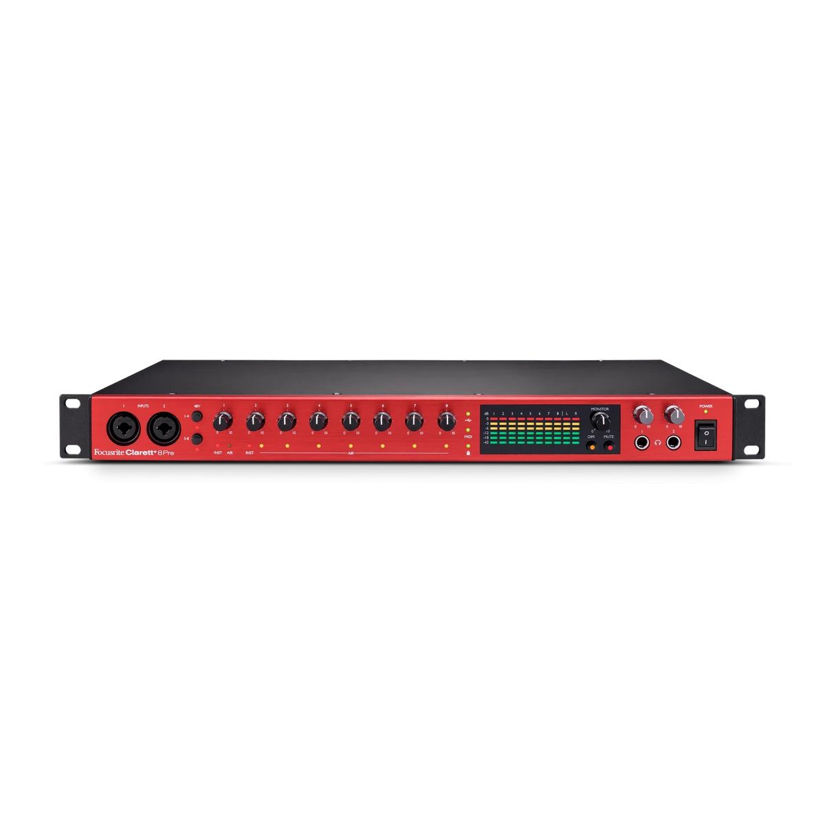 Focusrite Clarett+ 8Pre — official high-resolution Focusrite image 1