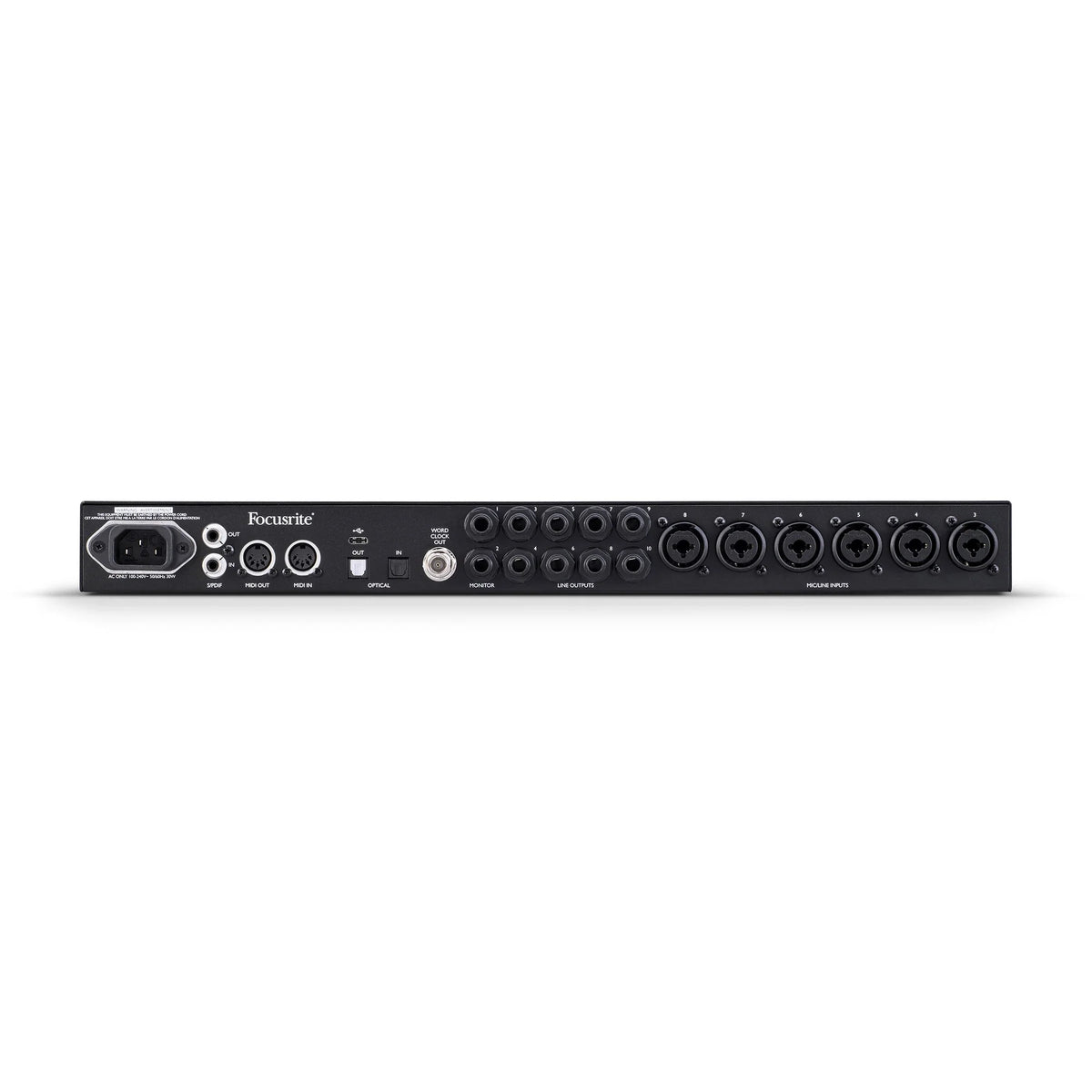 Focusrite Clarett+ 8Pre — official high-resolution Focusrite image 2
