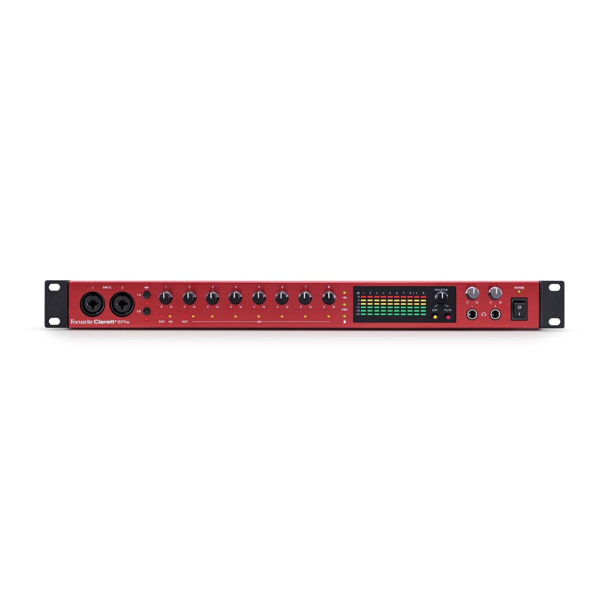 Focusrite Clarett+ 8Pre — official high-resolution Focusrite image 5