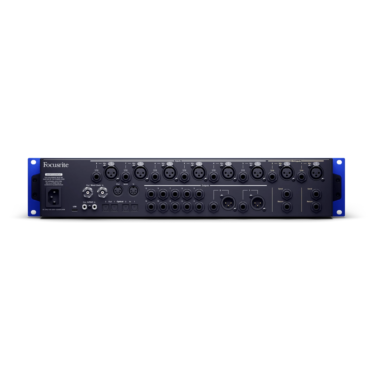 Focusrite ISA C8X — official high-resolution Focusrite image 2