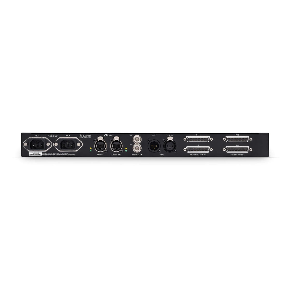 Focusrite RedNet A16R MkII — official high-resolution Focusrite image 2