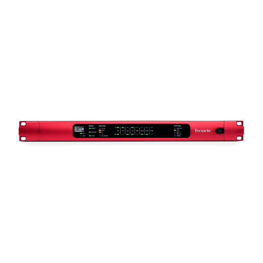 Focusrite RedNet D16R MkII — official high-resolution Focusrite image 1
