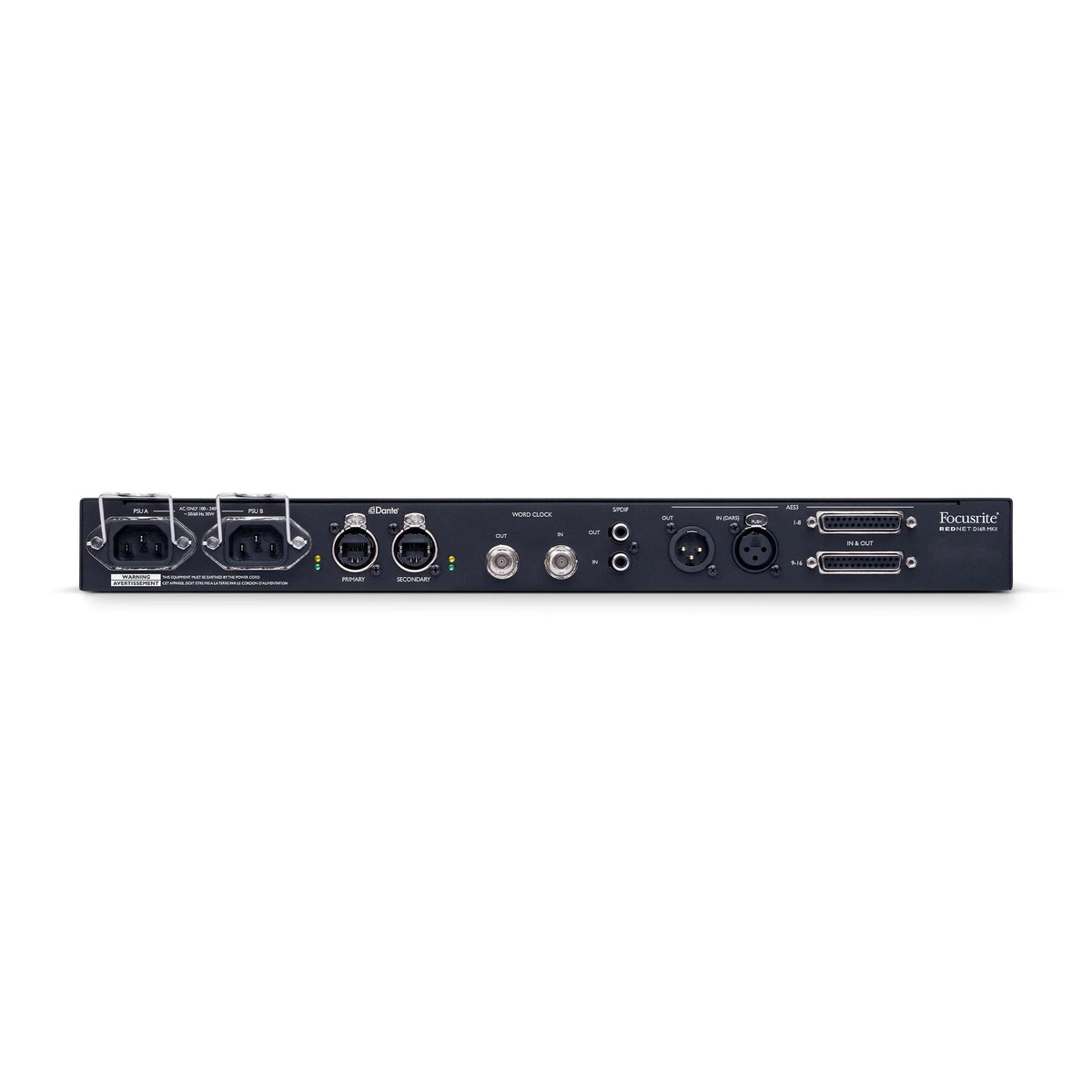 Focusrite RedNet D16R MkII — official high-resolution Focusrite image 2