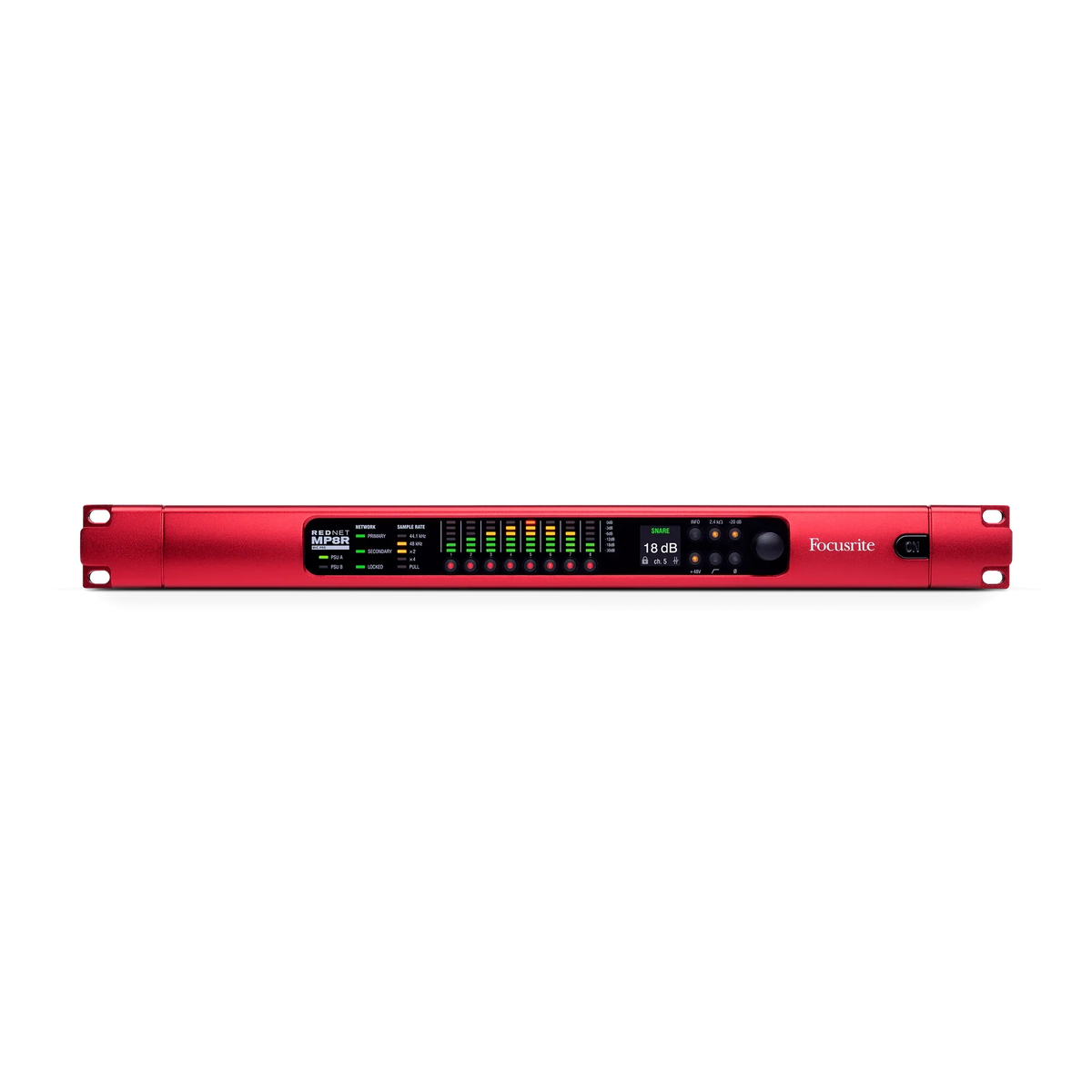 Focusrite RedNet MP8R — official high-resolution Focusrite image 1