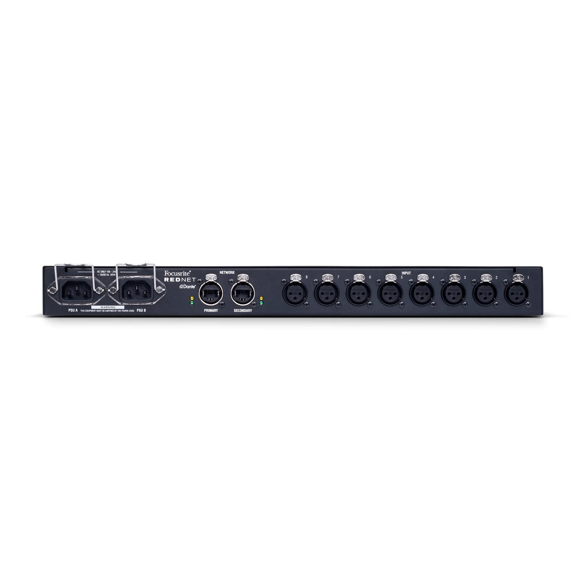 Focusrite RedNet MP8R — official high-resolution Focusrite image 2