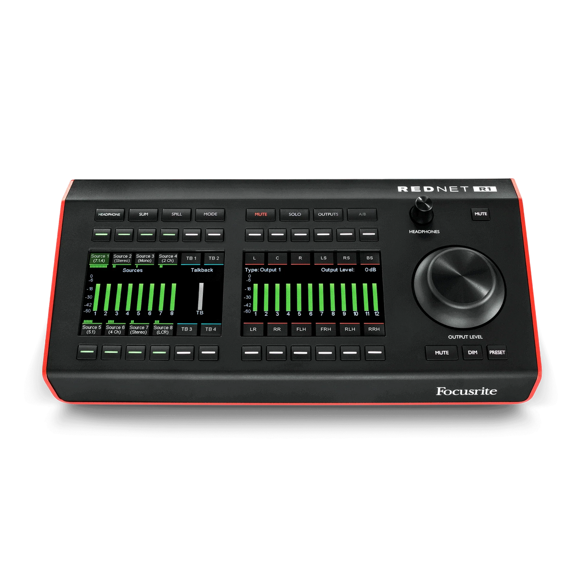 Focusrite RedNet R1 — official high-resolution Focusrite image 1