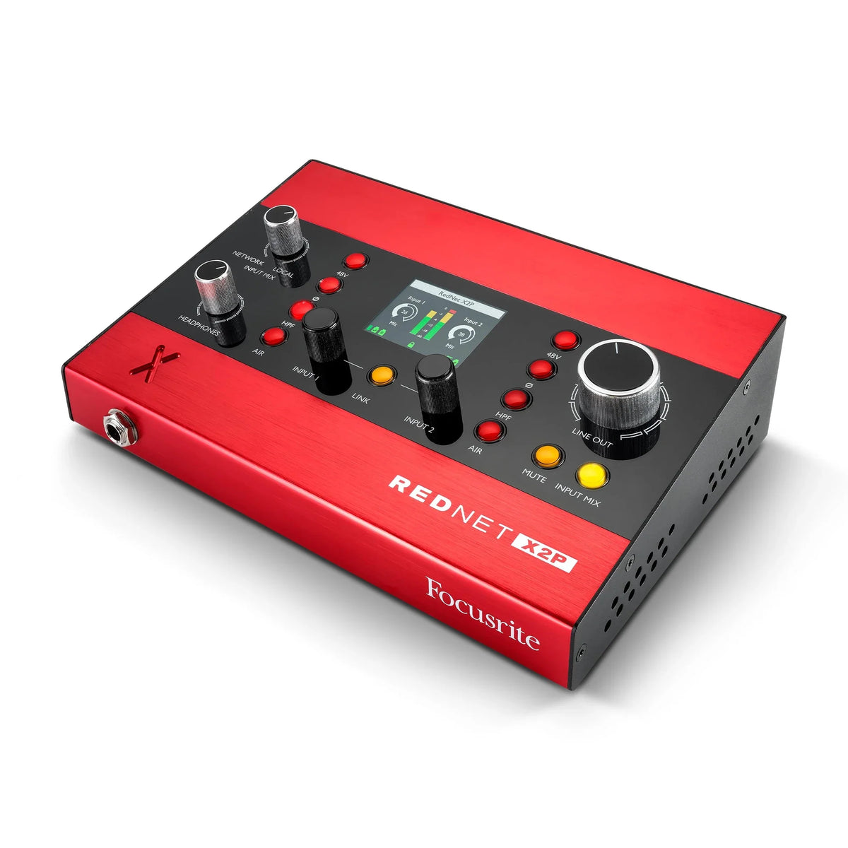 Focusrite RedNet X2P — official high-resolution Focusrite image 4