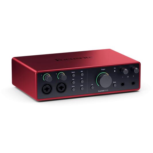 Focusrite Scarlett 16i16 (4th Gen) — official high-resolution Focusrite image 1