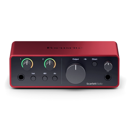 Focusrite Scarlett Solo (4th Gen) — official high-resolution Focusrite image 5