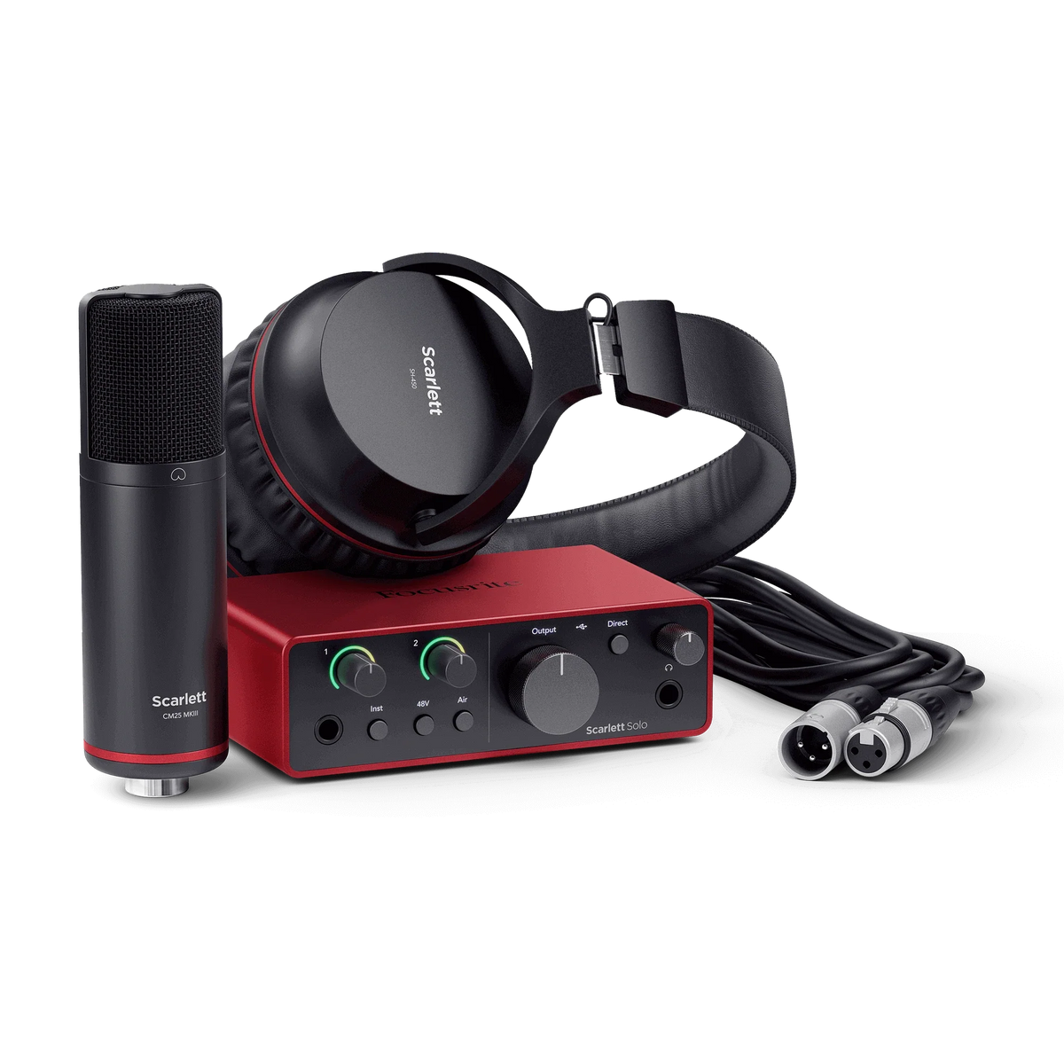 Focusrite Scarlett Solo Studio (4th Gen) — official high-resolution Focusrite image 1