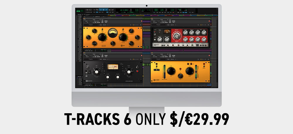 Official IK Multimedia T-RackS 6 promotional image