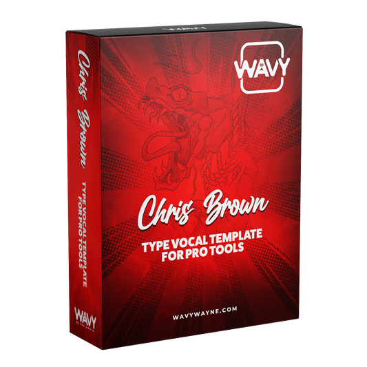 Chris Brown Type Vocal Template for ProTools Wavy Pro Audio