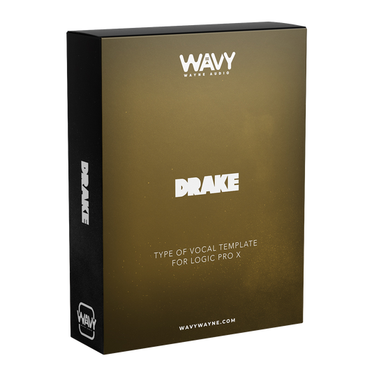 Drake Type of Vocal Template for Logic Pro X Wavy Pro Audio