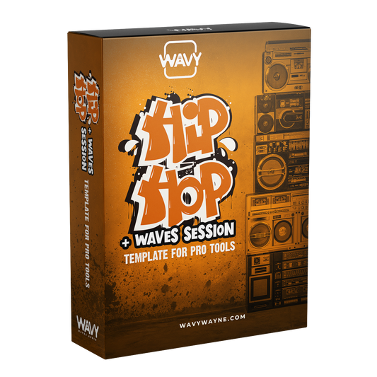 Hip Hop + Waves Session Template for Pro Tools