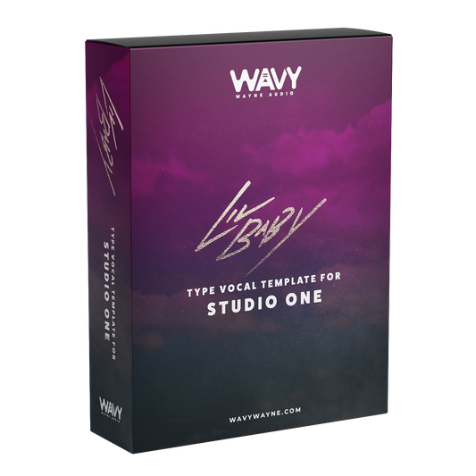 Lil Baby Type Vocal Template for Studio One Wavy Pro Audio
