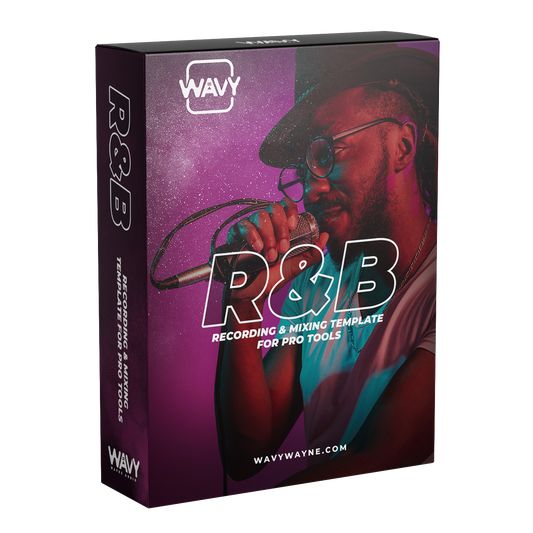 R&B Recording and Mixing Template for Pro Tools Wavy Pro Audio