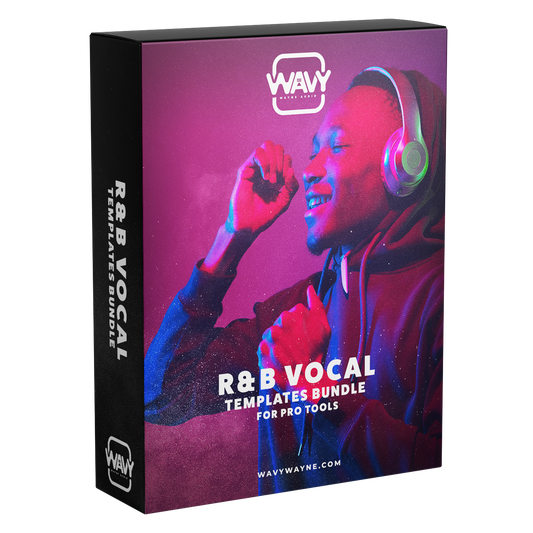 R&B Vocal Templates Bundle for Pro Tools Wavy Pro Audio