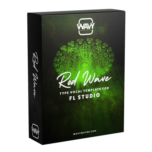 Rod Wave Type Vocal Template for FL Studio Wavy Pro Audio