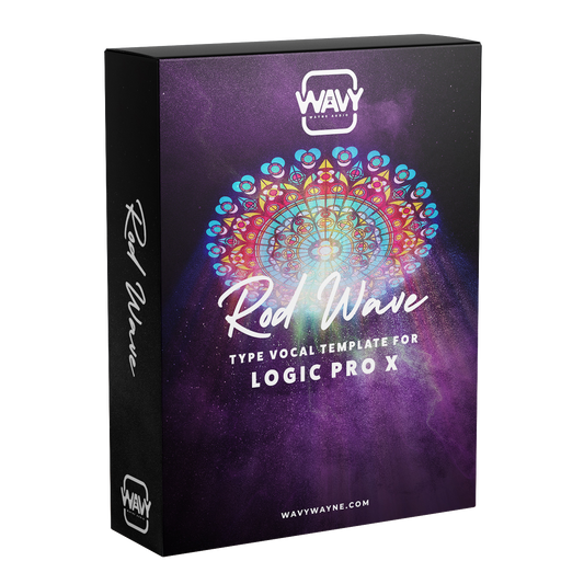 Rod Wave Type Vocal Template for Logic Pro X Wavy Pro Audio