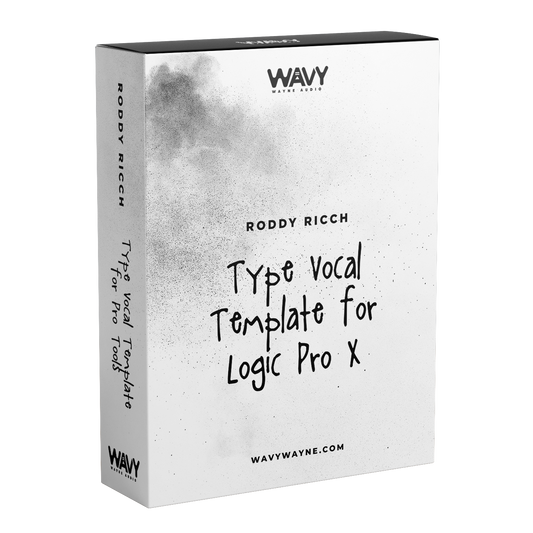 Roddy Ricch Type of Vocal Template for Logic Pro X Wavy Pro Audio