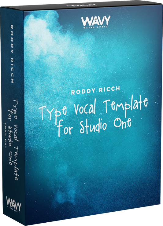 Roddy Ricch Type of Vocal Template for Studio One Wavy Pro Audio