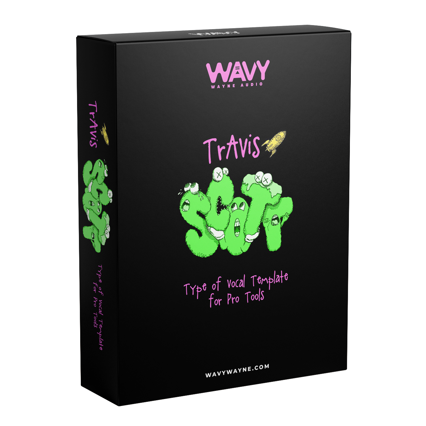 Travis Scott Type of Vocal Template for Pro Tools Wavy Pro Audio