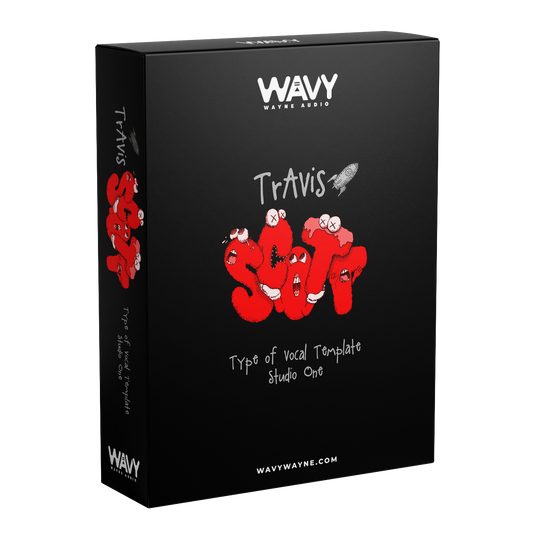 Travis Scott Type of Vocal Template for Studio One Wavy Pro Audio