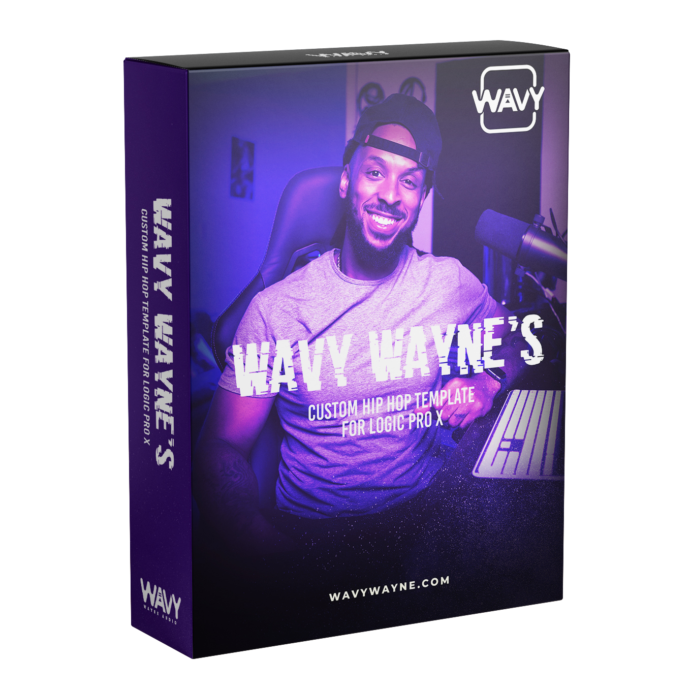 Wavy Wayne Custom Stock Hip Hop Template for Logic Pro X Wavy Pro Audio