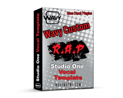 Wavy Wayne Custom Stock Hip-Hop Template for Studio One Wavy Pro Audio