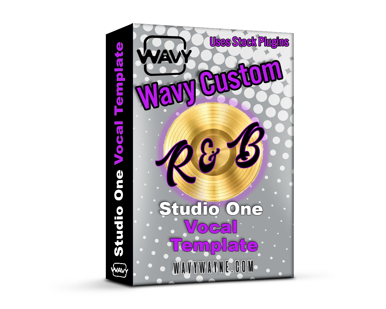 Wavy Wayne Custom Stock R&B Vocal Template for Studio One Wavy Pro Audio