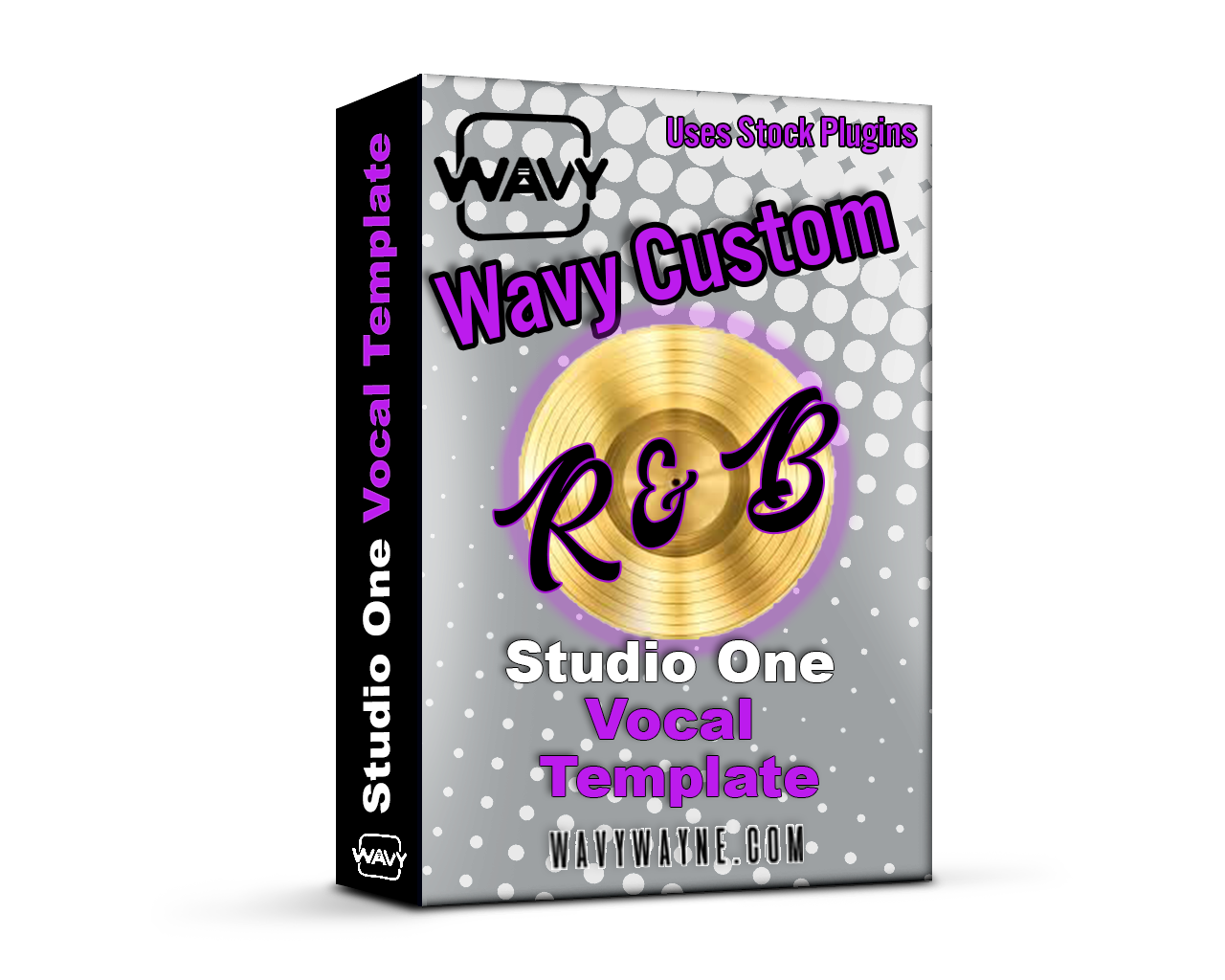Wavy Wayne Custom Stock R&B Vocal Template for Studio One